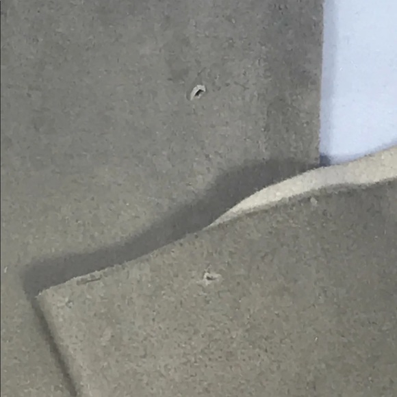 Vintage FOWNES Own Make Women Gloves Beige All Leather 54C Made In France AS IS - Picture 10 of 11